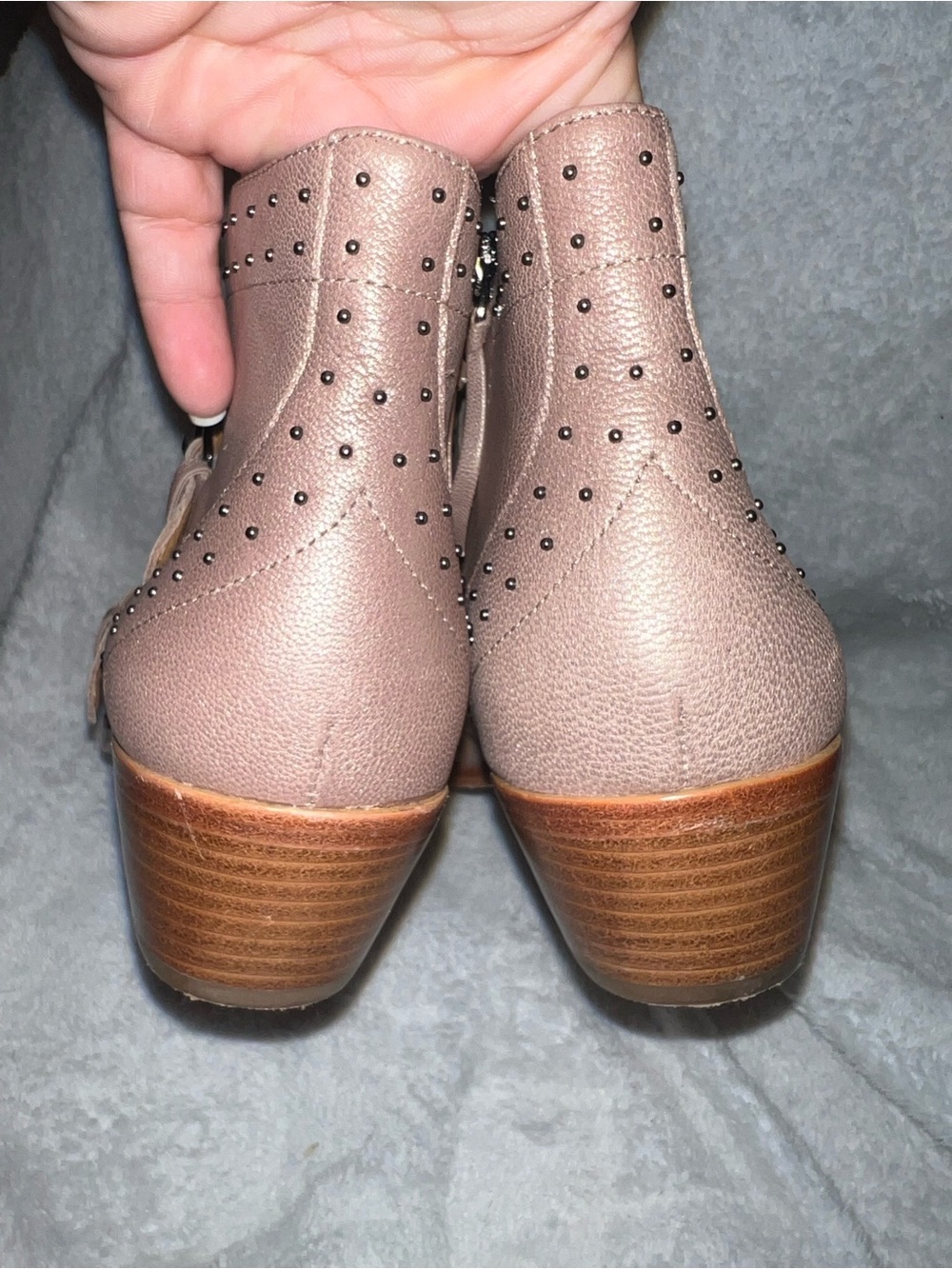 Rebecca minkoff studded ankle booties in woman size 8 - Picture 3 of 7
